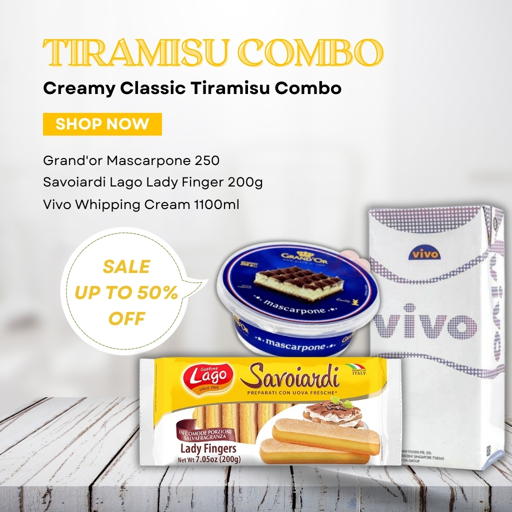 2. Creamy Classic Tiramisu Combo Creamy Classic Tiramisu Combo - Image 1