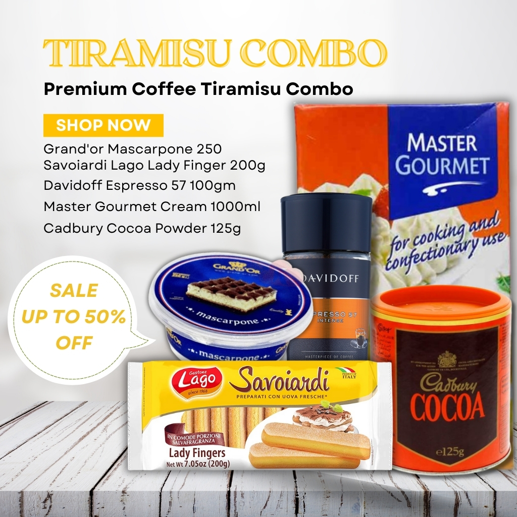 7. Premium Coffee Tiramisu Combo Premium Coffee Tiramisu Combo - Image 1