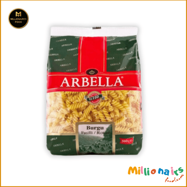 Arbella Pasta Burgu- 500gm Arbella Pasta Burgu – 500g | Spiral Twisted Pasta for Rich & Saucy Dishes - Image 1