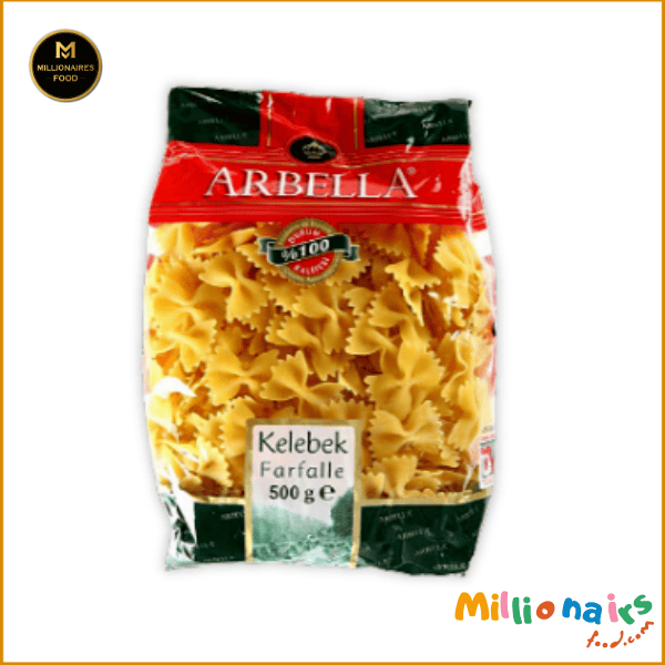 Arbella pasta kelebek 500gm (1) Arbella Pasta Kelebek (Farfalle) – 500g | Premium Butterfly Pasta - Image 1