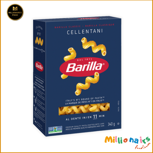 Barilla cellentani and gemelli pasta 340gm arilla Cellentani & Gemelli Pasta – 340g | Premium Italian Twisted Pasta - Image 1