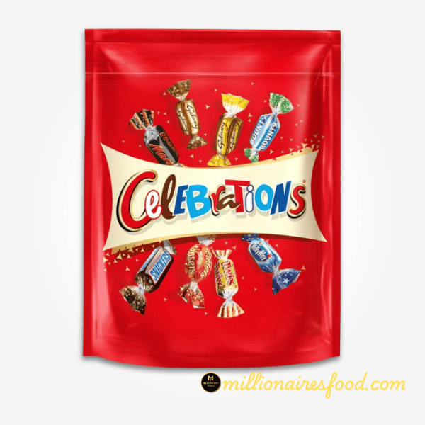 CELEBRATION POUCH 365GM 1250 Celebrations Sharing Chocolate Bag 365g – Irresistible Chocolate Assortment