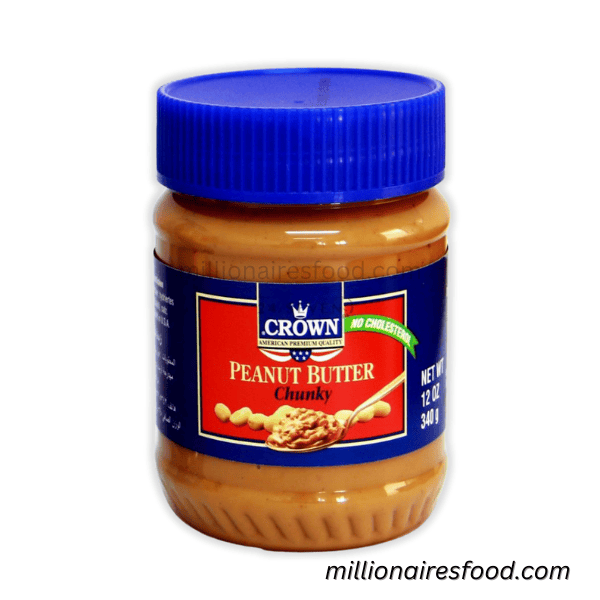 CROWN PEANUT BUTTER CHUNKY 340GM Crown Peanut Butter Chunky 340g - Image 1
