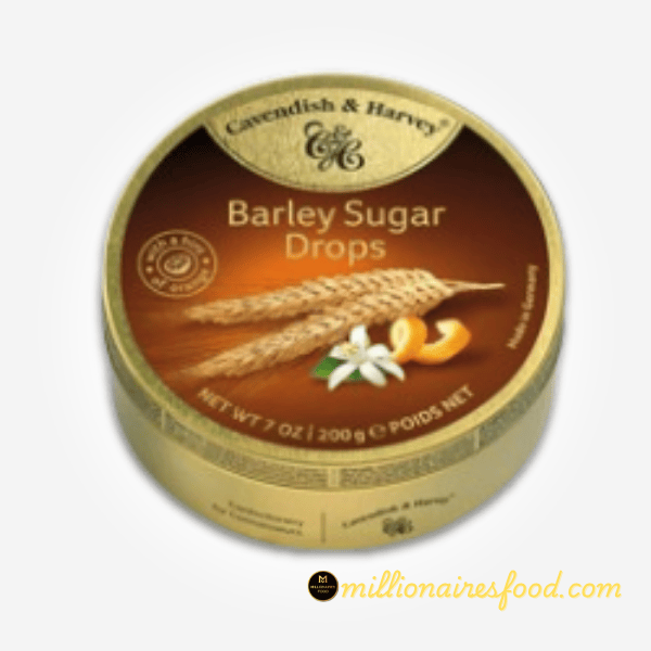 Cavendish & Harvey Barley Sugar Drops 200g 450 Cavendish & Harvey Barley Sugar Drops – 200g Tin - Image 1