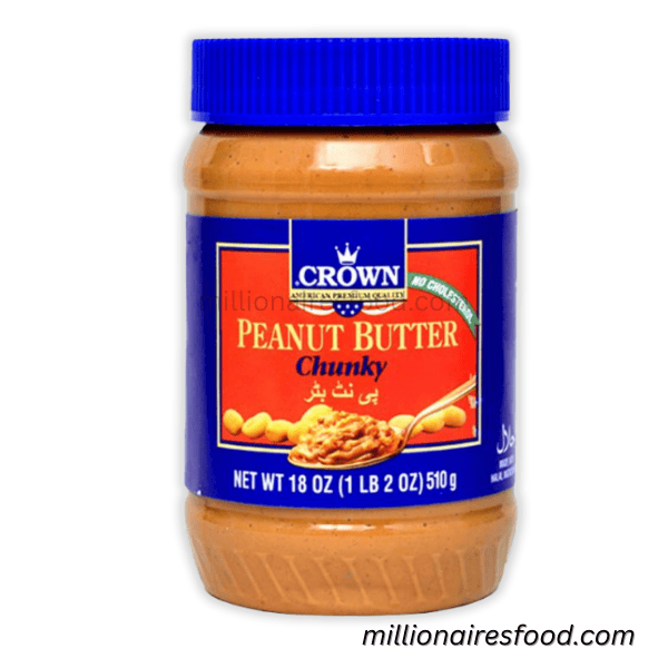 Crown Peanut Butter, Chunky, 510gm Crown Peanut Butter Chunky 510g - Image 1