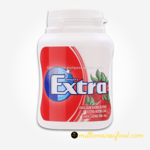 Extra Strawberry Sugar-Free Chewing Gum 46 Pieces – Sweet & Refreshing Freshness