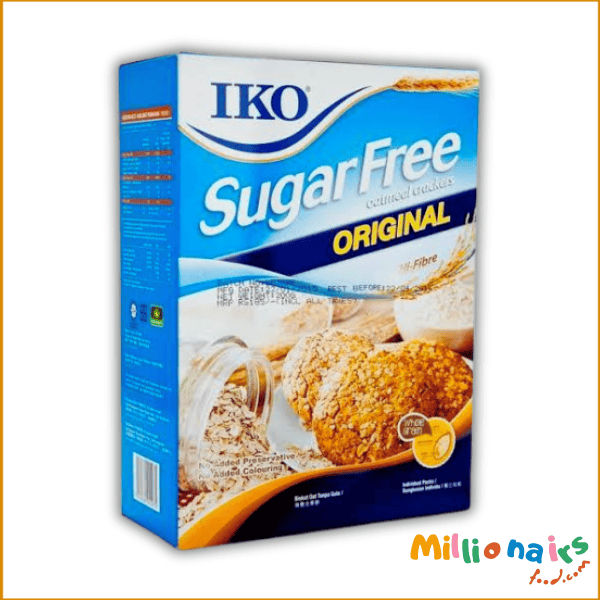 IKO Sugar Free Biscuits Original- 178 gm IKO Sugar-Free Original Biscuits – 178g | Healthy & Crunchy Snack - Image 1