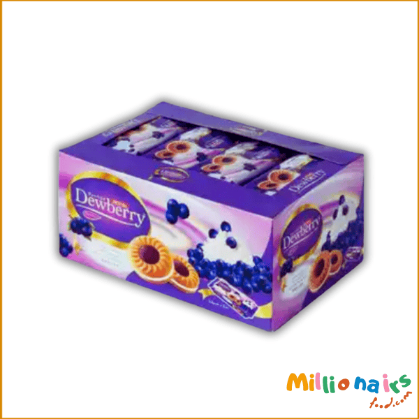 Jack'nJill Dewberry Blueberry Biscuit 12 Packs Jack ‘n Jill Dewberry Blueberry Biscuits – 12 Packs | Fruity & Crunchy Snack - Image 1