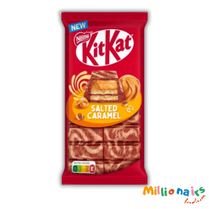 KitKat Salted Caramel Chocolate Bar 99g – Irresistible Crunchy & Caramel Indulgence