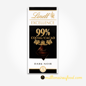 Lindt 99% Dark Chocolate 50g – Ultra-Premium, Intense Cocoa Experience