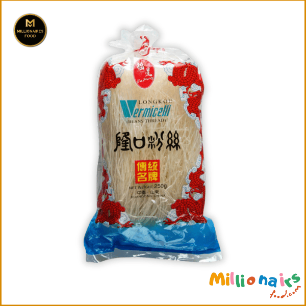 Longkou Vermicelli Beans Thread China 250gm Longkou Vermicelli Beans Thread – 250g | Premium Chinese Bean Thread Noodles - Image 1