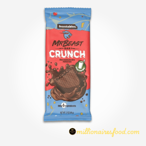 MrBeast Feastables Crunch Milk Chocolate Bar 60g | Puffed Rice