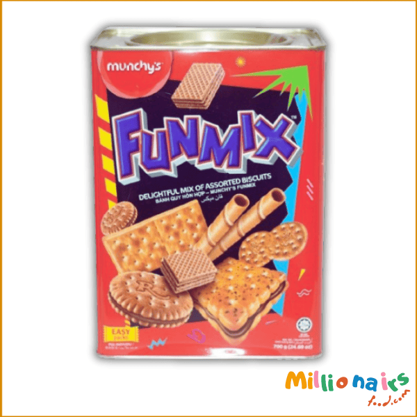 Munchy's FUNMIX Assorted Biscuits- 700gm (1) Munchy’s FUNMIX Assorted Biscuits – 700g - Image 1