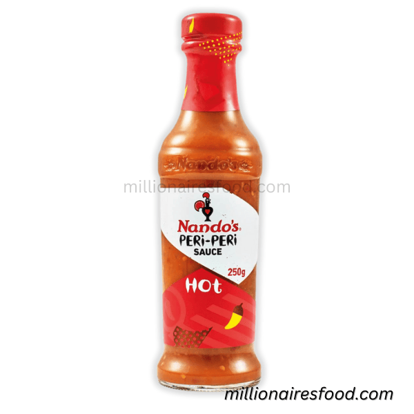 Nandos-Hot-Peri-Peri-Sauce-250g Nando’s Peri-Peri Hot Sauce 250gm (UAE) – Spicy & Flavorful - Image 1