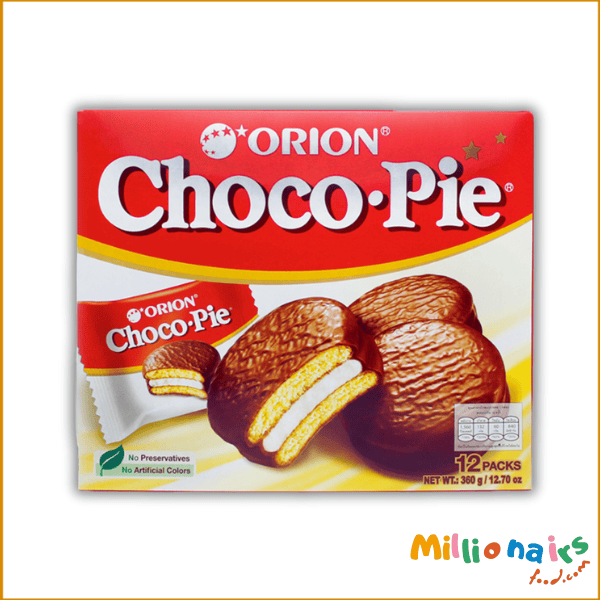 Orion Choco. Pie 12 Packs- 360 gm Orion Choco Pie – 360g (12 Packs) - Image 1