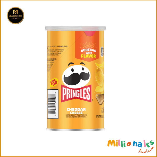 PRINGLES® GRAB & GO CHEDDAR CHEESE CRISPS 40 gm (USA) (1) Pringles Grab & Go Cheddar Cheese Crisps – 40g (USA) - Image 1