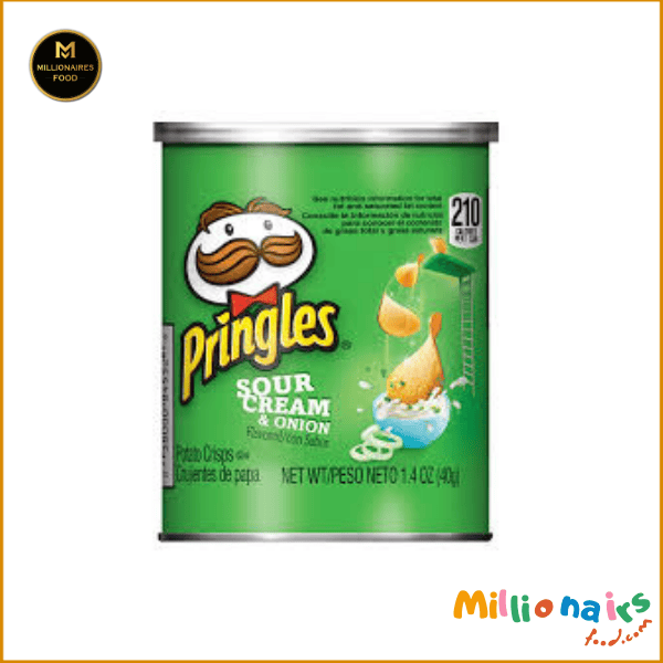 Pringles Sour Cream and Onion Flavored 40gm (USA) Pringles® Sour Cream & Onion – Grab & Go 40g (USA) - Image 1