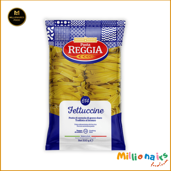 Reggia Fettuccine Pasta - 500gm Reggia Fettuccine Pasta – 500g | Premium Italian Flat Ribbon Pasta - Image 1