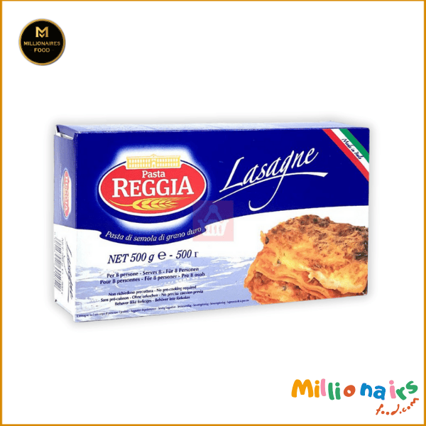 Reggia Pasta Lasagne Sheet- 500gm Reggia Pasta Lasagne Sheet – 500g | Premium Italian Lasagna Sheets - Image 1