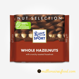 Delicious Ritter Sport Whole Hazelnuts 100g – Premium Nutty Chocolate