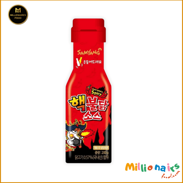Samyang Hot 2X Ramen Sauce- 200g Samyang Hot 2X Ramen Sauce – 200g | Extra Spicy Korean Sauce - Image 1