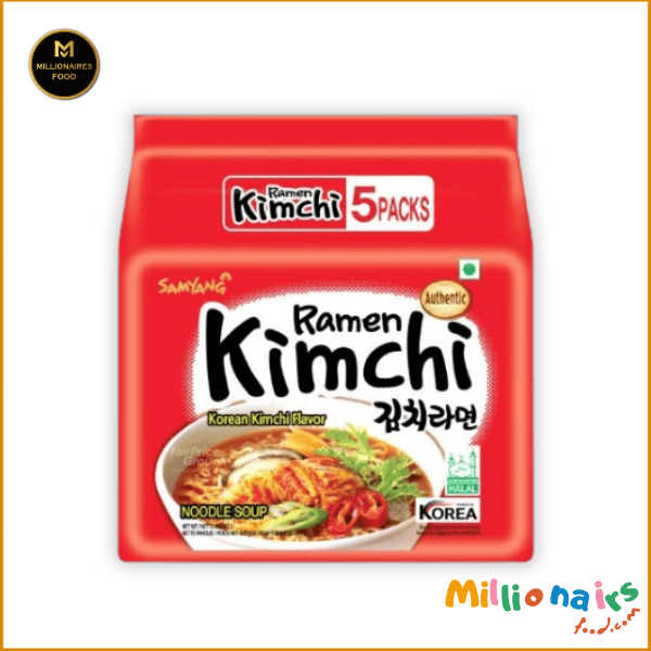 Samyang Ramen Kimchi Noodle Soup Family Pack 600gm Samyang Ramen Kimchi Noodle Soup – Family Pack 600g | Spicy Korean Kimchi Flavor - Image 1