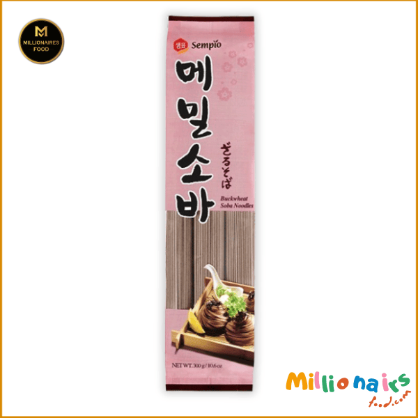 Sempio Minatsu Buckwheat Soba Noodles- 300 Gm (1) Sempio Minatsu Buckwheat Soba Noodles – 300g - Image 1