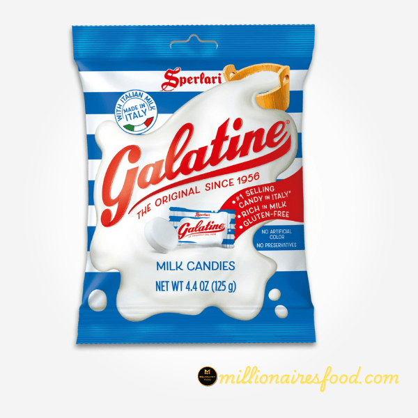 Sperlari Galatine Milk Bars (Tavolette Al Latte) Candy- 125g 530 Sperlari Galatine Milk Bars Tavolette Al Latte Candy 115g - Image 1