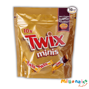Twix Minis 10X Chocolate Bars 200g