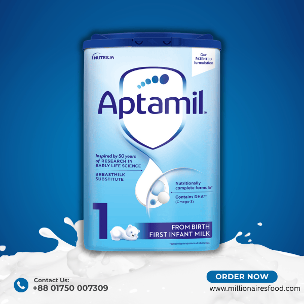 apta 01 (2) Aptamil 1 First Infant Milk Powder 800g | Complete Nutrition for Newborns (0-6 Months) - Image 1