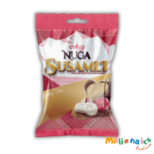 Evliya Nuga Susamli Nougat With Sesame Flakes 350g