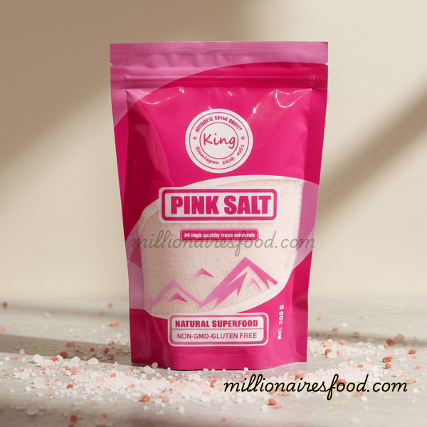 king pink salt King Pink Himalayan Salt 500g (Pakistan) – 100% Natural & Pure - Image 1