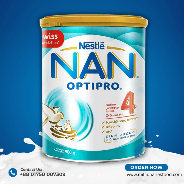 nan 04 Nestlé NAN OPTIPRO 4 – Growing Up Milk (2–3 Years) - Image 1