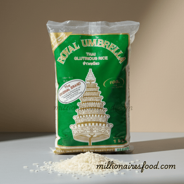 rice Royal Umbrella Glutinous Rice 1kg (Thailand) – Premium Sticky Rice for Authentic Asian Dishes - Image 1