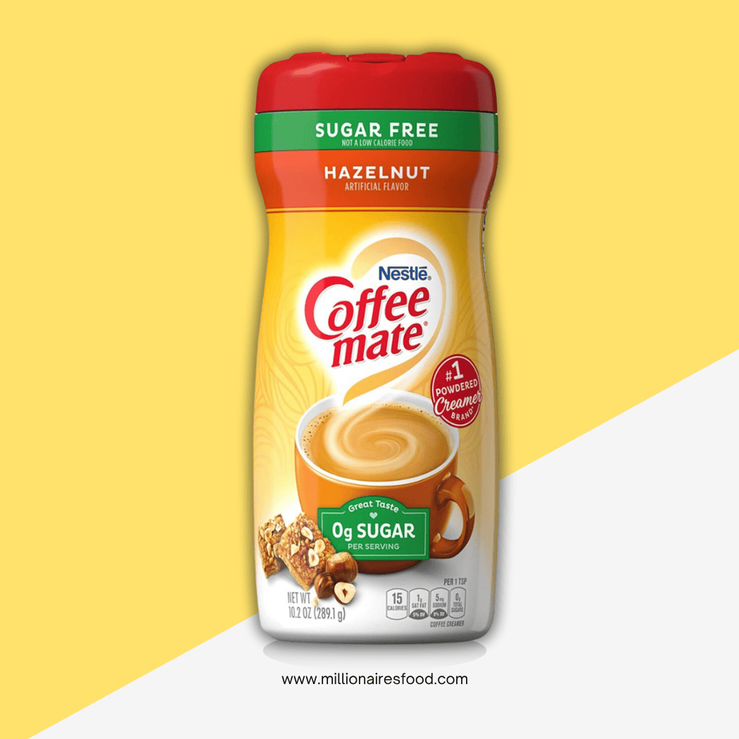 www.millionairesfood.com (7) Nestle Coffee-Mate Sugar Free Hazelnut 400g - Image 1