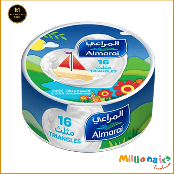 Almarai Triangles Processed Cheese 16 Portions 240g(Saudi Arabia) Almarai Triangles Processed Cheese – 16 Portions, 240g (Saudi Arabia) - Image 1