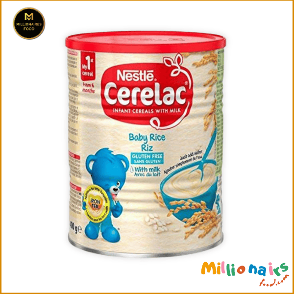 Nestle Cerelac Baby Rice with Milk 400gm 950 Nestlé CERELAC Baby Rice with Milk – 400g (For 6+ Months Babies) - Image 1