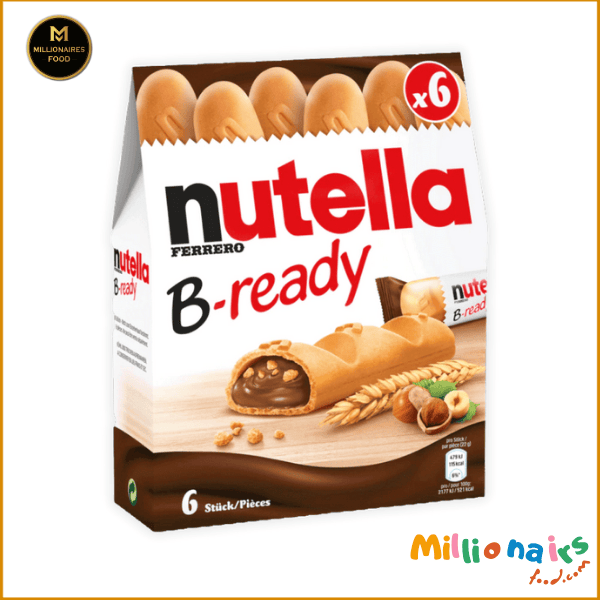 Nutella B-ready 6 Pcs Pack 132g Nutella B-ready 6 Pcs Pack 132g UK